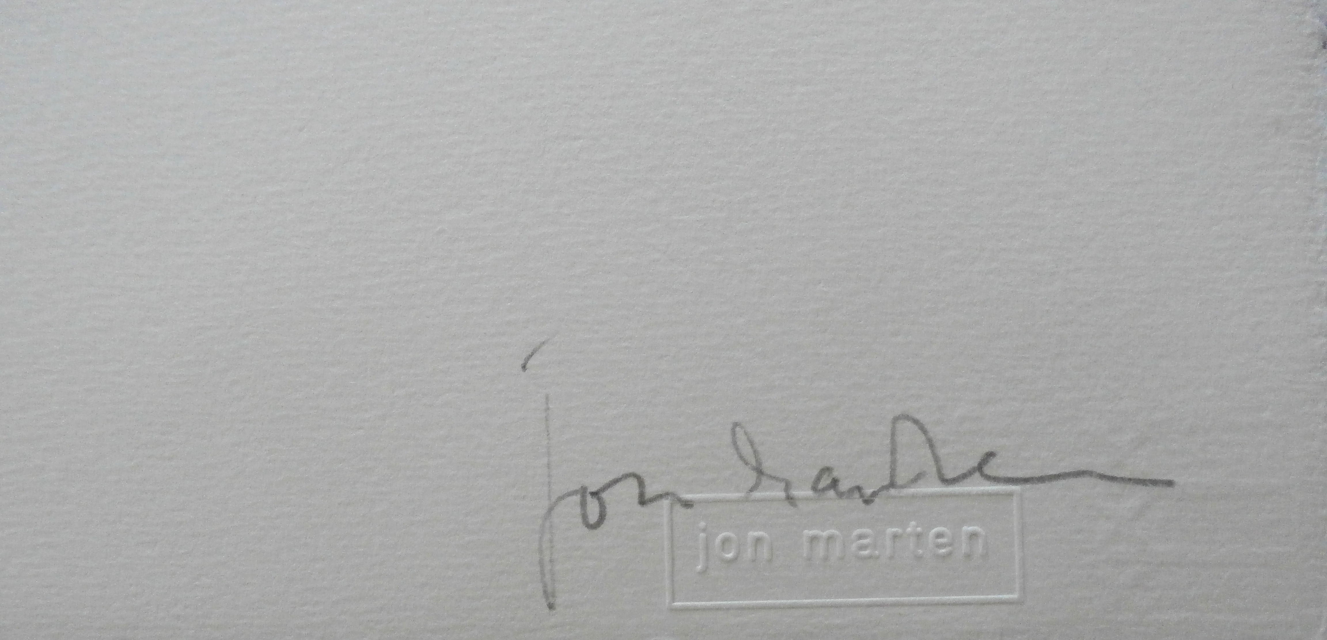 Jon Marten - litho: abstract kopen? Bied vanaf 35!