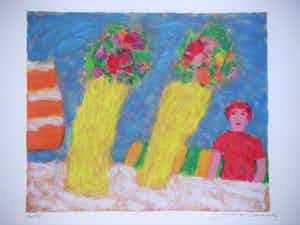 Eugene Brands - De gele Vazen verkocht voor € 235!