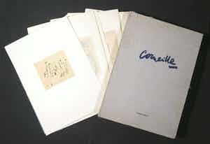 Corneille - 16 offset lithografieën van Corneille in luxe SEAT map. verkocht voor € 150!