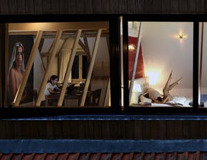 Filip Naudts - "Jan Schepens & Katja Retsin" (afwerking: diasec) kopen? Bied vanaf 60!