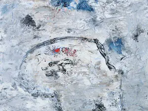 Otto Oelen - Olieverf op doek, Abstracte compositie kopen? Bied vanaf 1!