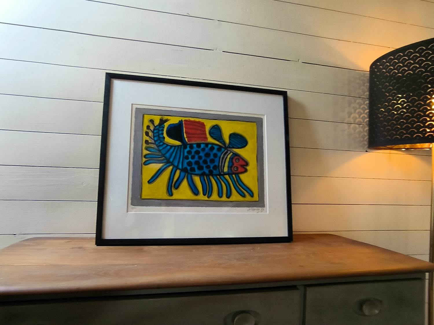 Corneille - Vrolijke vis verkocht voor € 200!