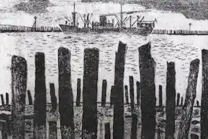 Jos van den Berg - Westerschelde, ets kaufen? Bieten Sie von 30!