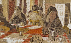 Theo Kurpershoek - Ontbijt in het hotel - 56/100 - litho op papier kopen? Bied vanaf 20!