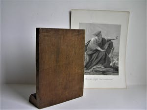 Niet of onleesbaar gesigneerd - Mozus op de Berg - Gravure en Reliëf van/naar J.F.C. Reckleben (1819 - 1879) kopen? Bied vanaf 1!