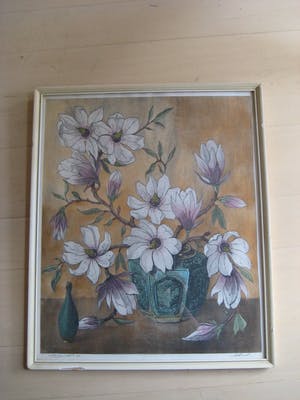 Niet of onleesbaar gesigneerd - Magnolia's kopen? Bied vanaf 10!