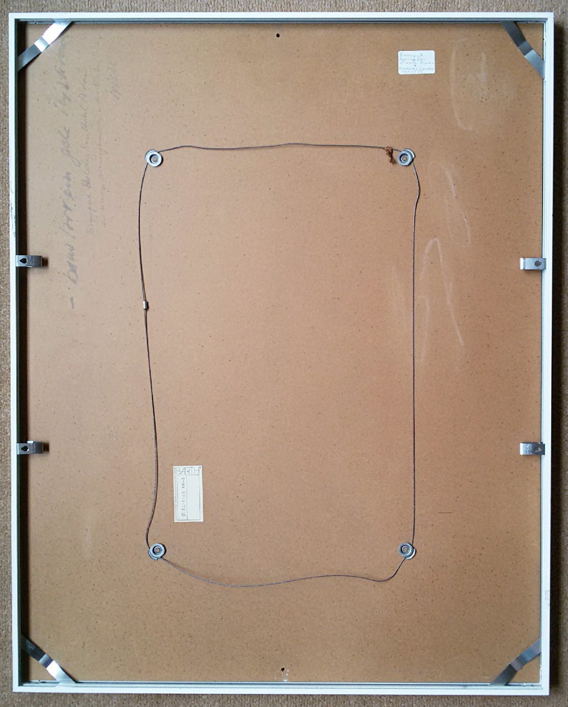 Madelon Gouman - Bouwput Amsterdam, olieverf op karton (ingelijst) kopen? Bied vanaf 50!