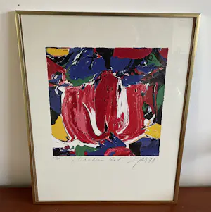 JAS - "Mokum Red" - Zeefdruk uit 1999 oplage 206/250 kopen? Bied vanaf 55!