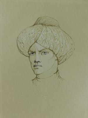 Leonor Fini - Man with turban kopen? Bied vanaf 25!
