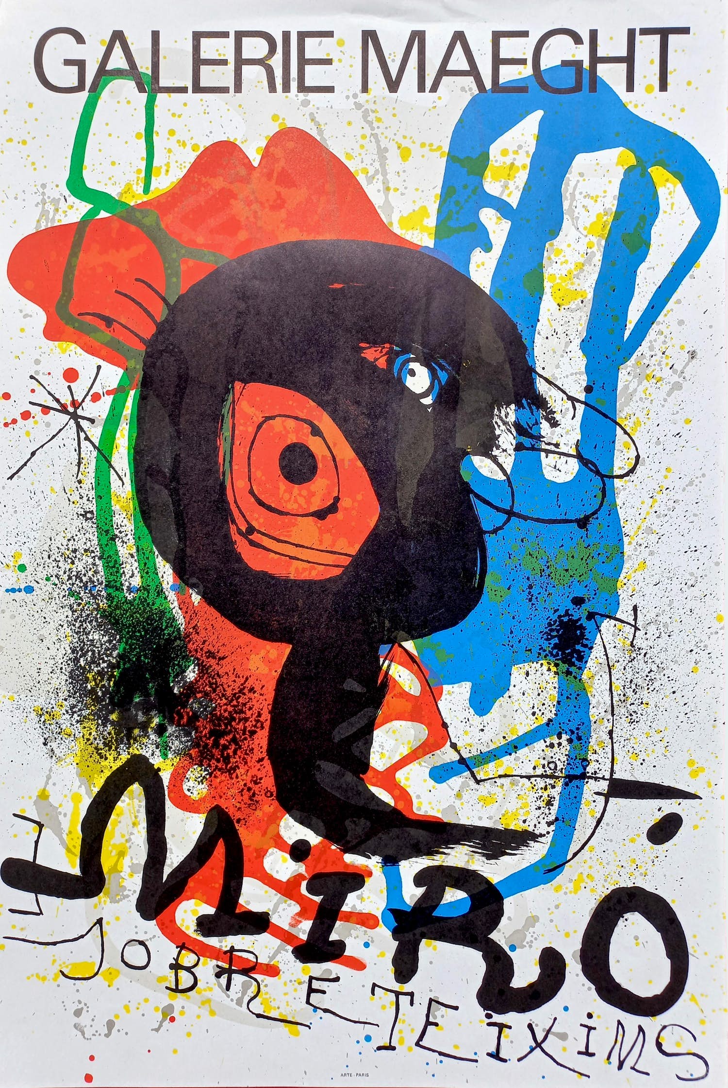 Joan Miro - Sobreteixims, lithografisch affiche (1973) kopen? Bied vanaf 50!