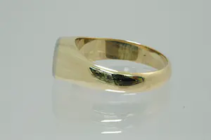 87 - Zo goed als nieuwe 14krt gouden solitair ring met 0.31ct top (H/vs) diamant kopen? Bied vanaf 270!
