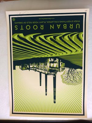 Shepard Fairey - Urban Roots AP print gesigneerd kaufen? Bieten Sie von 260!