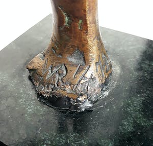 Wim Rijvers - Lente, bronzen beeld (unica, volledig gedocumenteerd) kopen? Bied vanaf 1295!