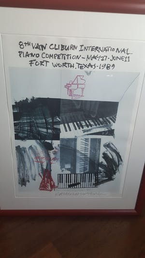 Robert Rauschenberg - 8th van Cliburn International Piano Competition - May 27 - June 11 - Fort Worth kopen? Bied vanaf 300!