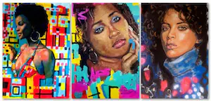 Peter Klashorst - Ebony Babes - Serie van 3 werken - Handgesigneerd! kaufen? Bieten Sie von 55!