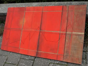 Annie Schoterman - 4-Luik , Ecce Homo – Olieverf op doek – 1997 kopen? Bied vanaf 90!