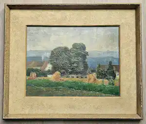 Petrus Hubertus Coenen - Limburgs landschap verkocht voor € 50!