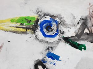 Nico Molenkamp - Toekan op coke, zeefdruk (groot) kopen? Bied vanaf 75!