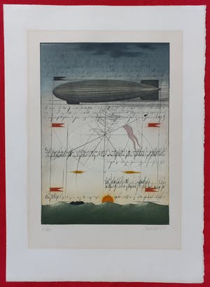 Alois Janak - Zeppelin, kleurenets kopen? Bied vanaf 90!