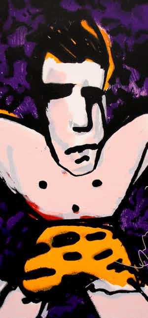 Herman Brood - Herman Brood - zeefdruk: Tarzan (laatste exemplaar) verkocht voor € 275!