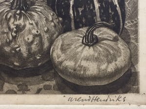 Arend Hendriks - Zes etsen uit 1922-1923 kopen? Bied vanaf 30!