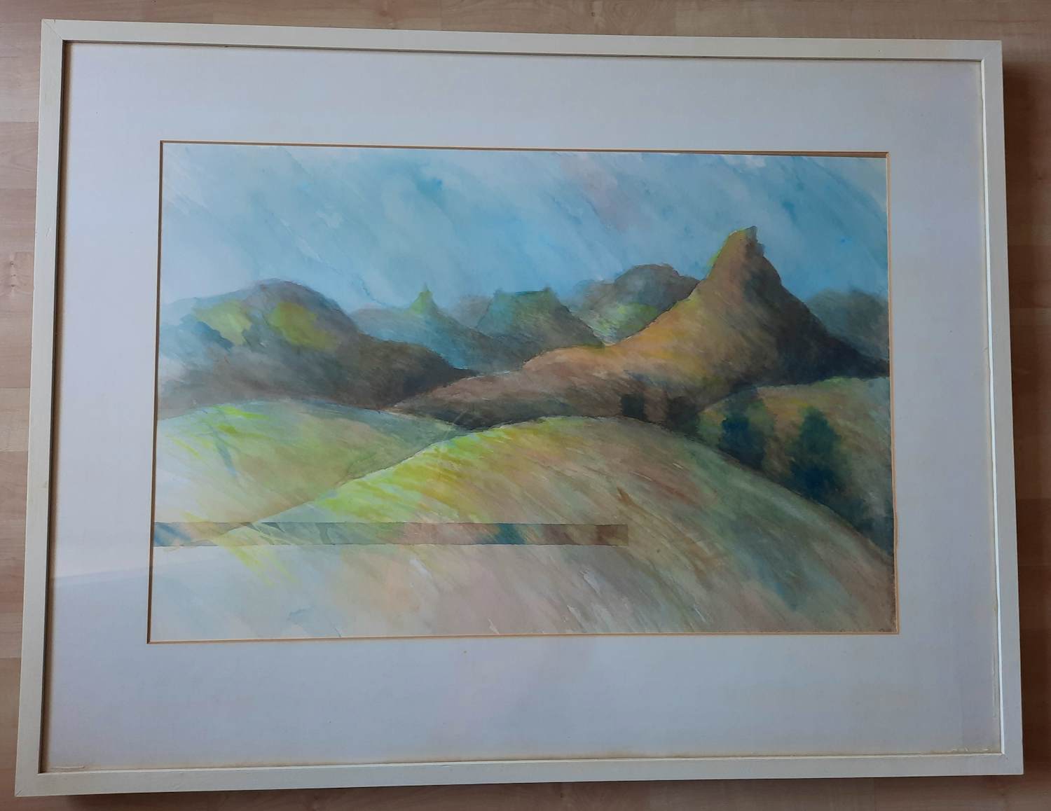 AcheterHenri Reiling - Aquarel berglandschap? Enchérissez de 50!