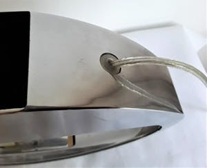 Curiosa - Design tafellamp met rvs/aluminium look merk Massive i.c.m. Philips kopen? Bied vanaf 1!