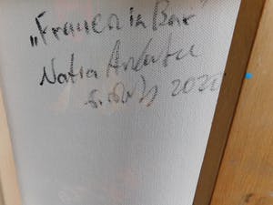 Natia Antadze - "Frau in Bar" kopen? Bied vanaf 90!