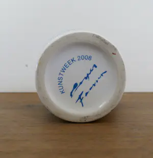 Casper Faassen - keramiek: 2 eierdopjes - kunstweek 2008 kopen? Bied vanaf 25!