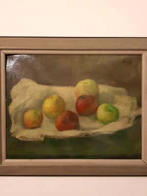 Arnold Smith - Stilleleven, bord met vruchten verkocht voor € 100!
