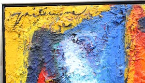 Guillaume Lo-A-Njoe - Olieverf op doek: zeegezicht kopen? Bied vanaf 595!