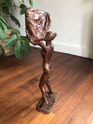 Karel Gomes - Meisje met handdoek kopen? Bied vanaf 250!