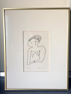 Pavel Husa - Lithografie, Ingelijst kopen? Bied vanaf 60!