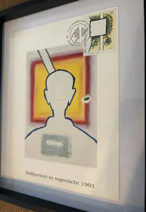 Roger Raveel - Zelfportret in tegenlicht kopen? Bied vanaf 100!