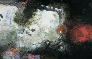 Machiel Hopman - Olieverf op hardboard, Z.T. Abstracte compositie - Ingelijst (Groot) kopen? Bied vanaf 700!