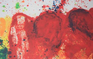 Jan Cremer - Groot werk: rode tulpen '92 kopen? Bied vanaf 300!