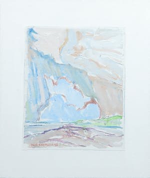 Paul Overhaus - Acryl op doek, bevestigd op paneel, Zonder titel - Ingelijst kopen? Bied vanaf 1!