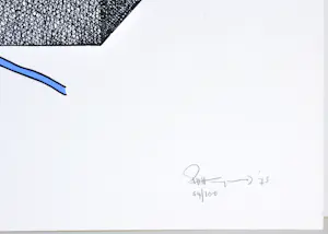 Paul Van Hoeydonck - zeefdruk, gesigneerd, 70x50 cm, 1975 kopen? Bied vanaf 135!