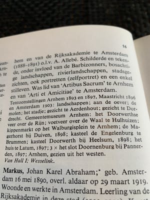 Antoon Markus - Landschap kopen? Bied vanaf 85!