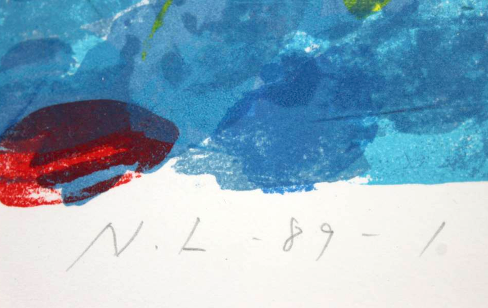 Kenji Nagai - Zeefdruk, Ingelijst kopen? Bied vanaf 120!