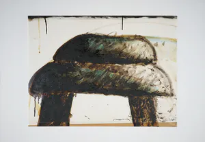 Theo ten Have - Gemengde techniek op papier, Baldakijn kopen? Bied vanaf 1!