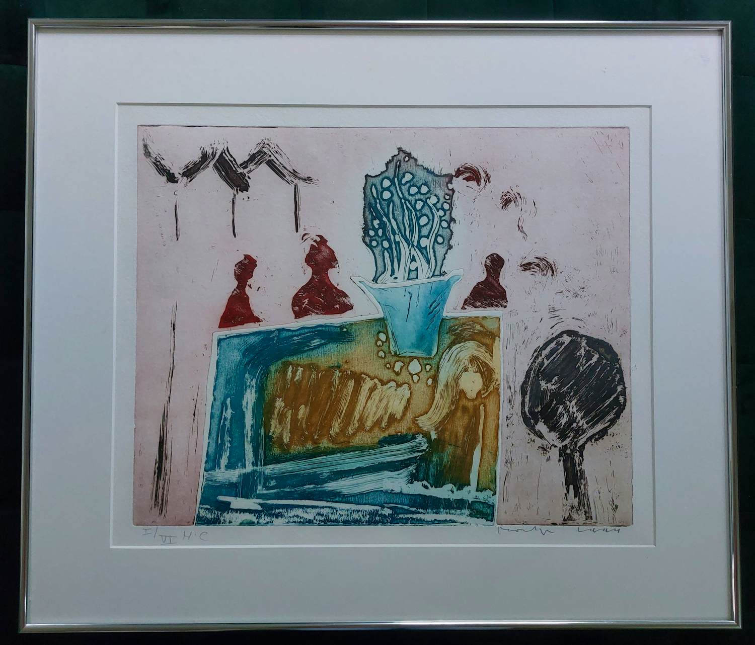 AcheterJan Montyn - Grote kleurets met aquatint? Enchérissez de 100!