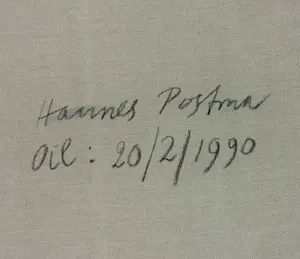 Hannes Postma - Olieverf op board, De vlucht der vogels in het verschiet (Zeer groot) kopen? Bied vanaf 1!