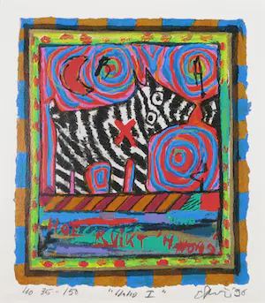 Eric Toebosch - Twee zeefdrukken kopen? Bied vanaf 1!