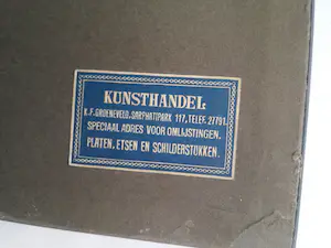 Jan Toorop - Bezonkenheid. Meditatie. Vuur. kopen? Bied vanaf 79!