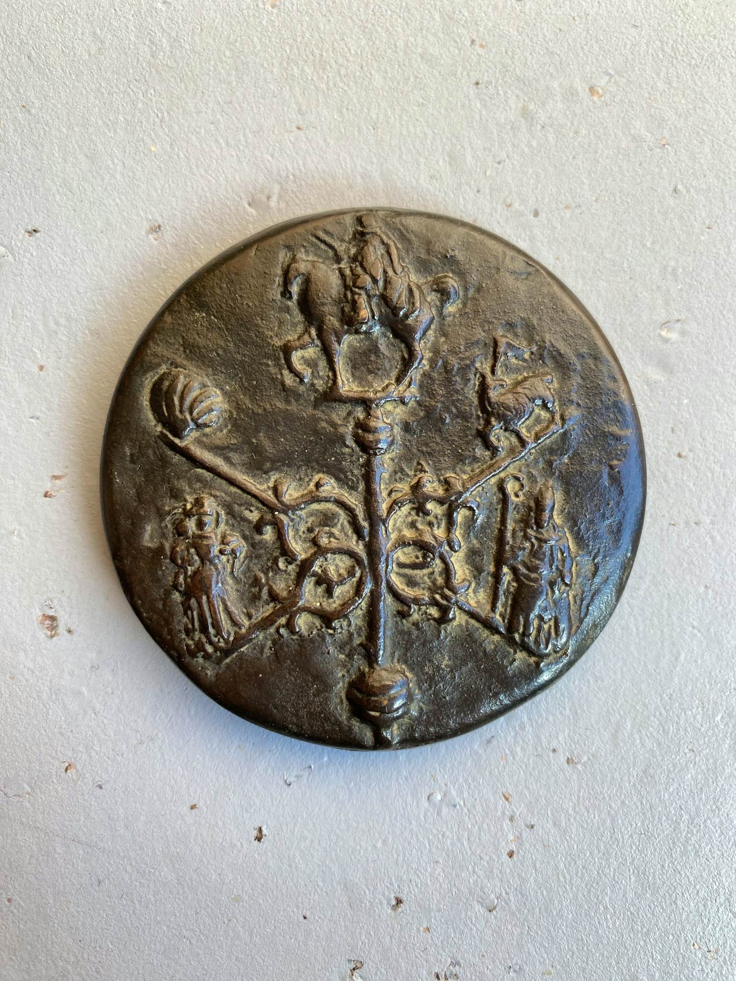 Theo van de Vathorst - Penning “Vijf Kerken Restauratieplan Utrecht 1968–1988” kopen? Bied vanaf 25!