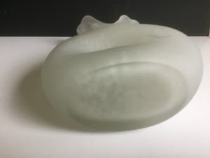 Niet of onleesbaar gesigneerd - Schaal en vaas kopen? Bied vanaf 10!