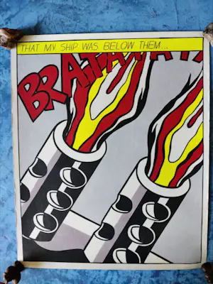Roy Lichtenstein - As I opened fire kopen? Bied vanaf 175!