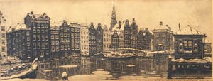 Cornelis Brandenburg - C2186, Amsterdam in de winter kopen? Bied vanaf 40!