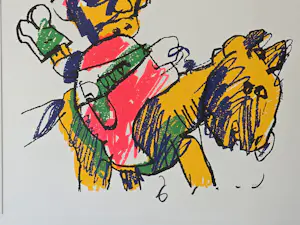 Herman Brood - Man met Paard - Handgesigneerd - 27/200 kaufen? Bieten Sie von 430!